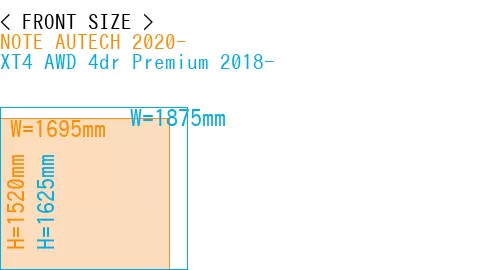 #NOTE AUTECH 2020- + XT4 AWD 4dr Premium 2018-